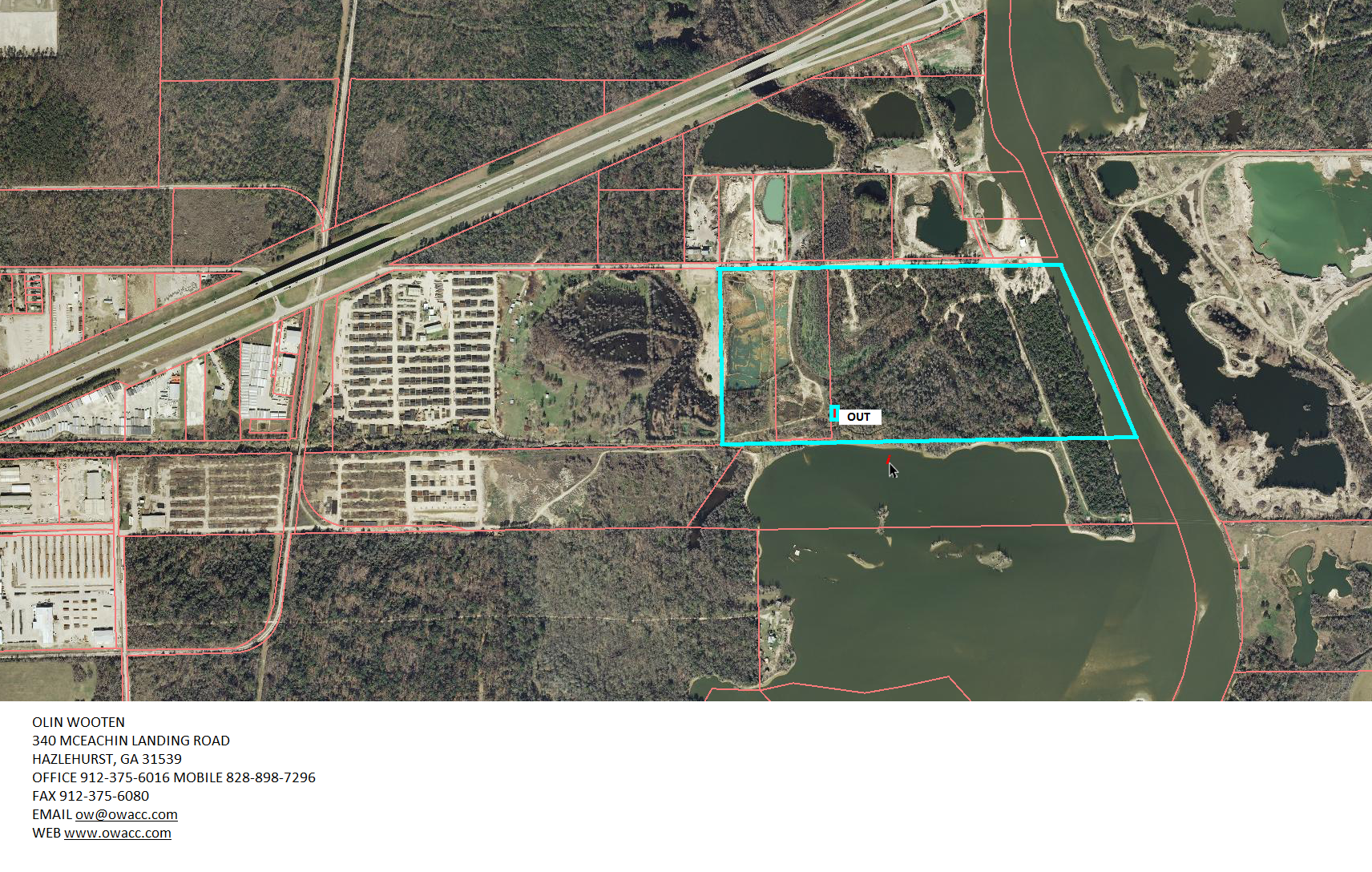 112 +/ Acres on San Jacinto River